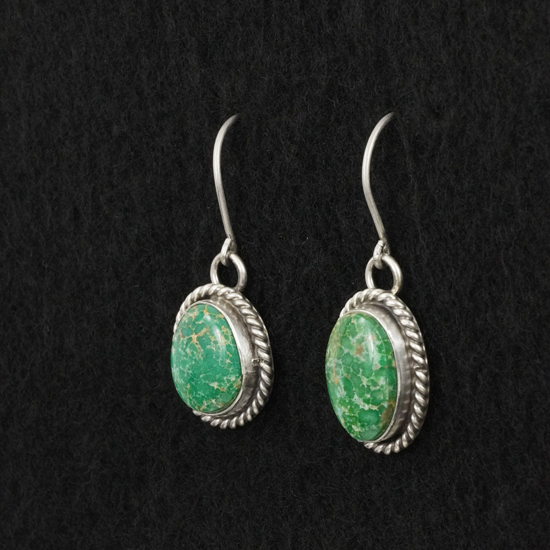 Eugene Gruber Turquoise & Sterling Silver Earrings