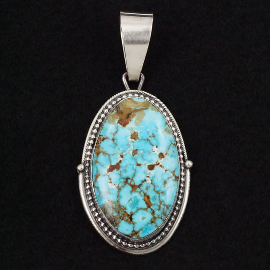 Daniel Benally Turquoise & Sterling Silver Pendant