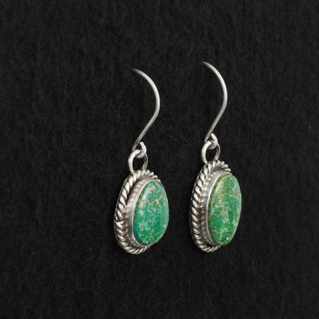 Eugene Gruber Turquoise & Sterling Silver Earrings
