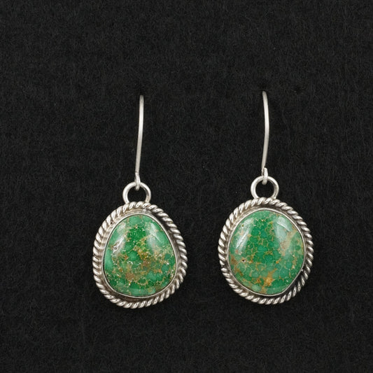 Eugene Gruber Turquoise & Sterling Silver Earrings