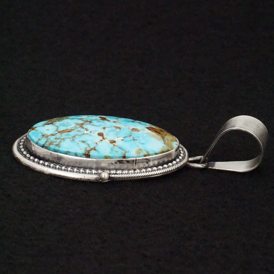 Daniel Benally Turquoise & Sterling Silver Pendant