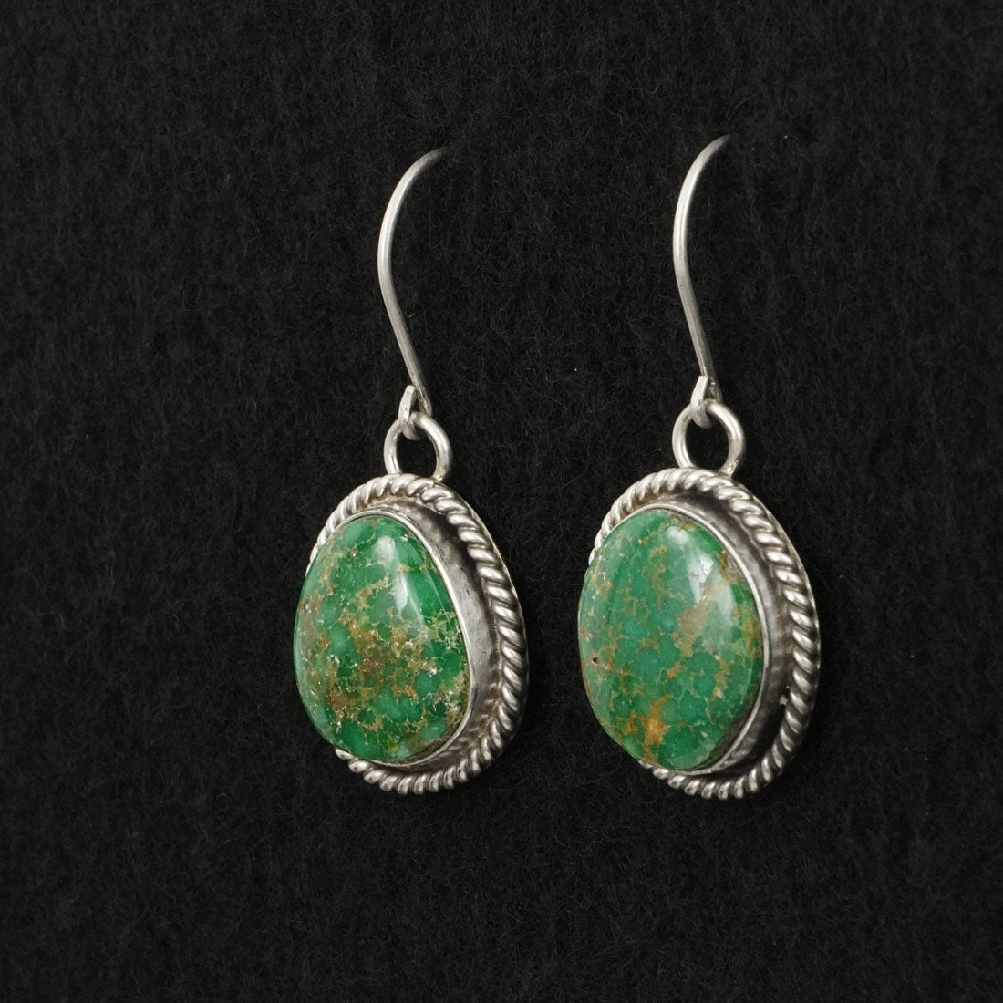 Eugene Gruber Turquoise & Sterling Silver Earrings