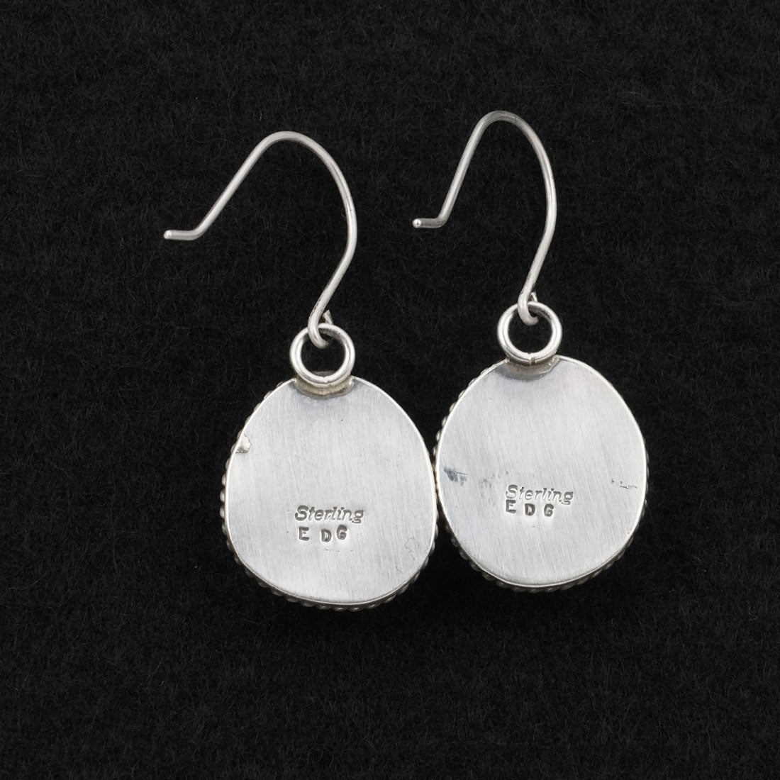 Eugene Gruber Turquoise & Sterling Silver Earrings