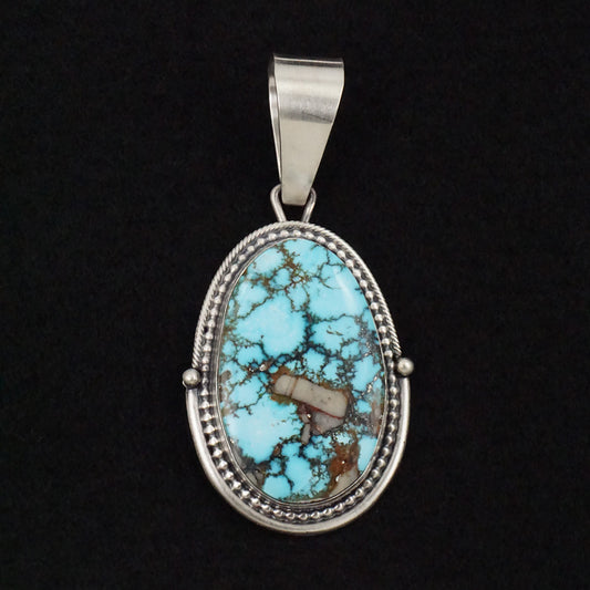 Daniel Benally Turquoise & Sterling Silver Pendant