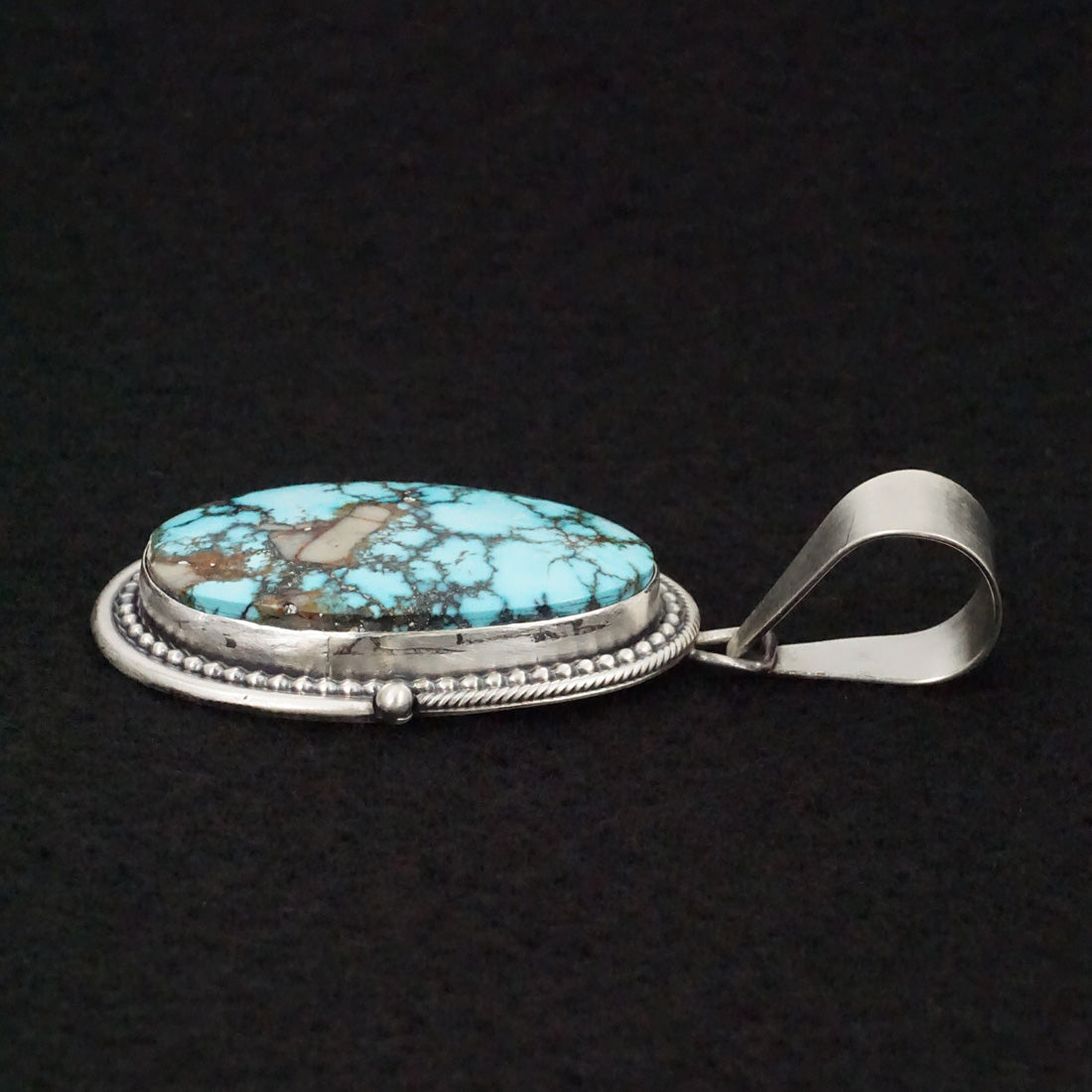 Daniel Benally Turquoise & Sterling Silver Pendant