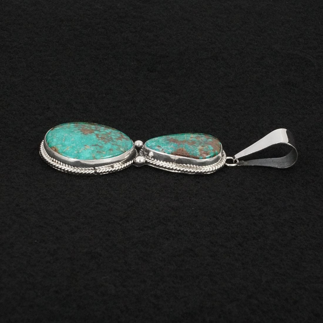 Eugene Gruber Turquoise & Sterling Silver Pendant