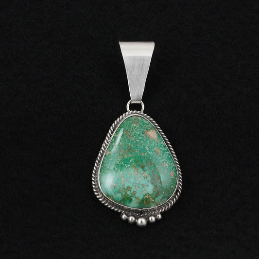 Eugene Gruber Turquoise & Sterling Silver Pendant