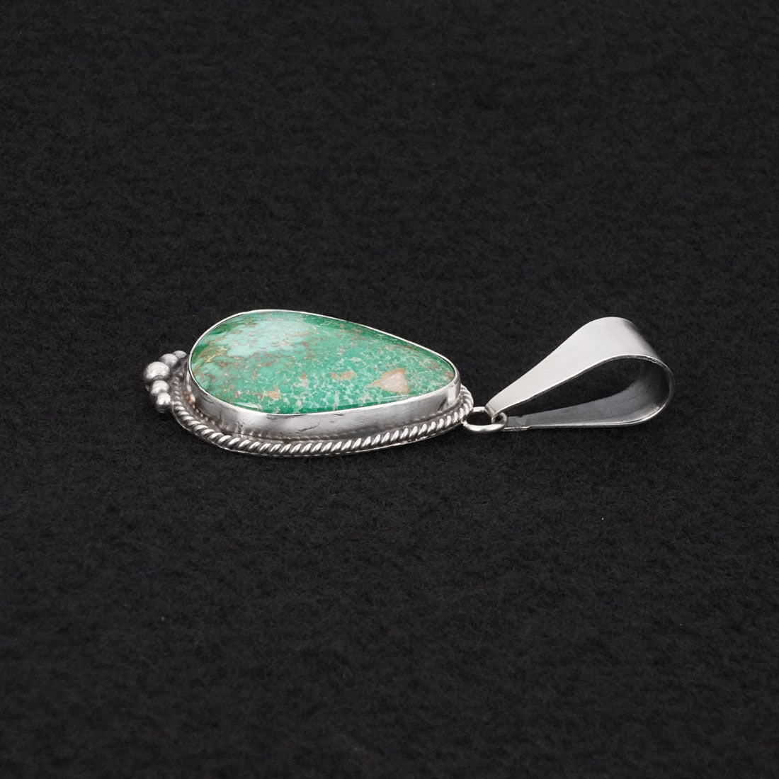 Eugene Gruber Turquoise & Sterling Silver Pendant