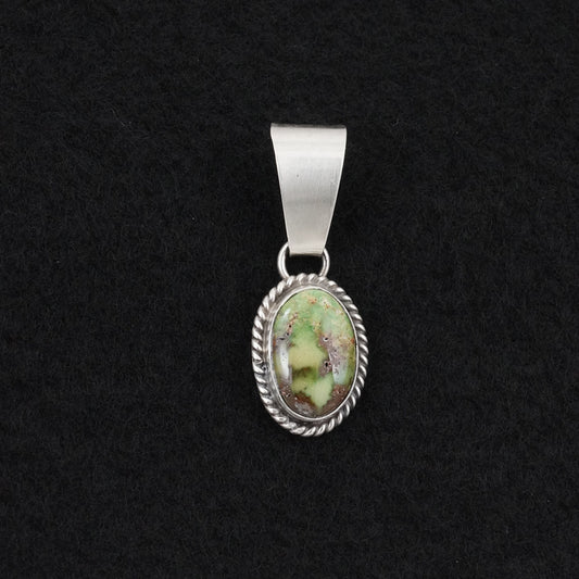Eugene Gruber Turquoise & Sterling Silver Pendant