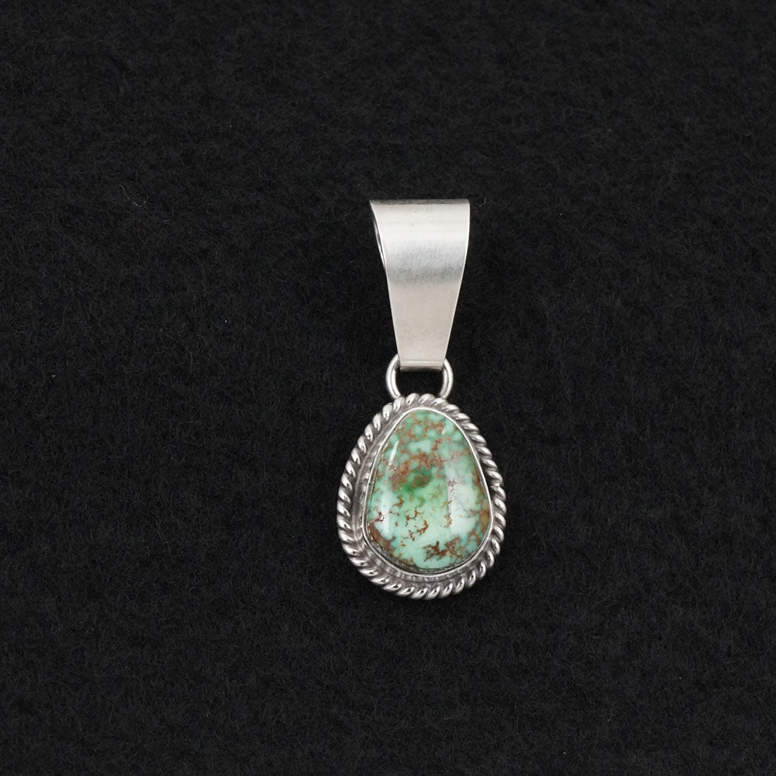 Eugene Gruber Turquoise & Sterling Silver Pendant