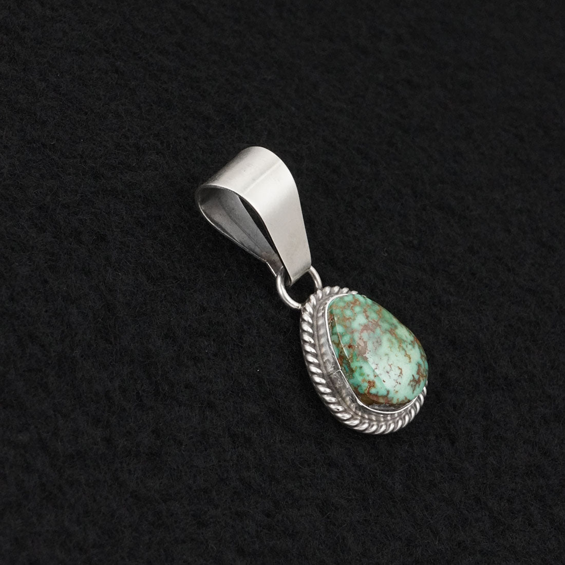 Eugene Gruber Turquoise & Sterling Silver Pendant