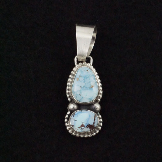 Bobby Johnson Turquoise & Sterling Silver Pendant