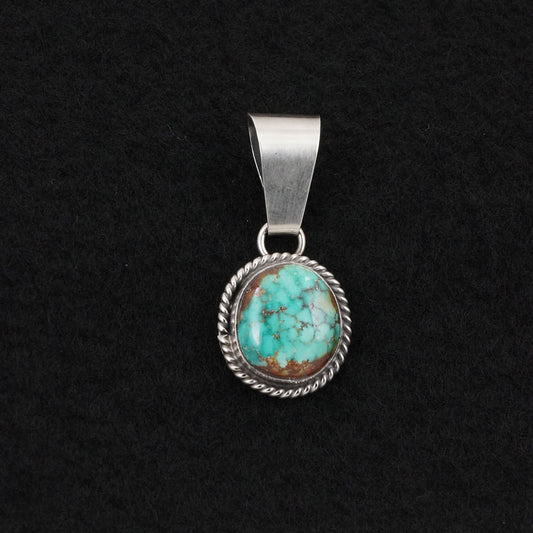 Eugene Gruber Turquoise & Sterling Silver Pendant