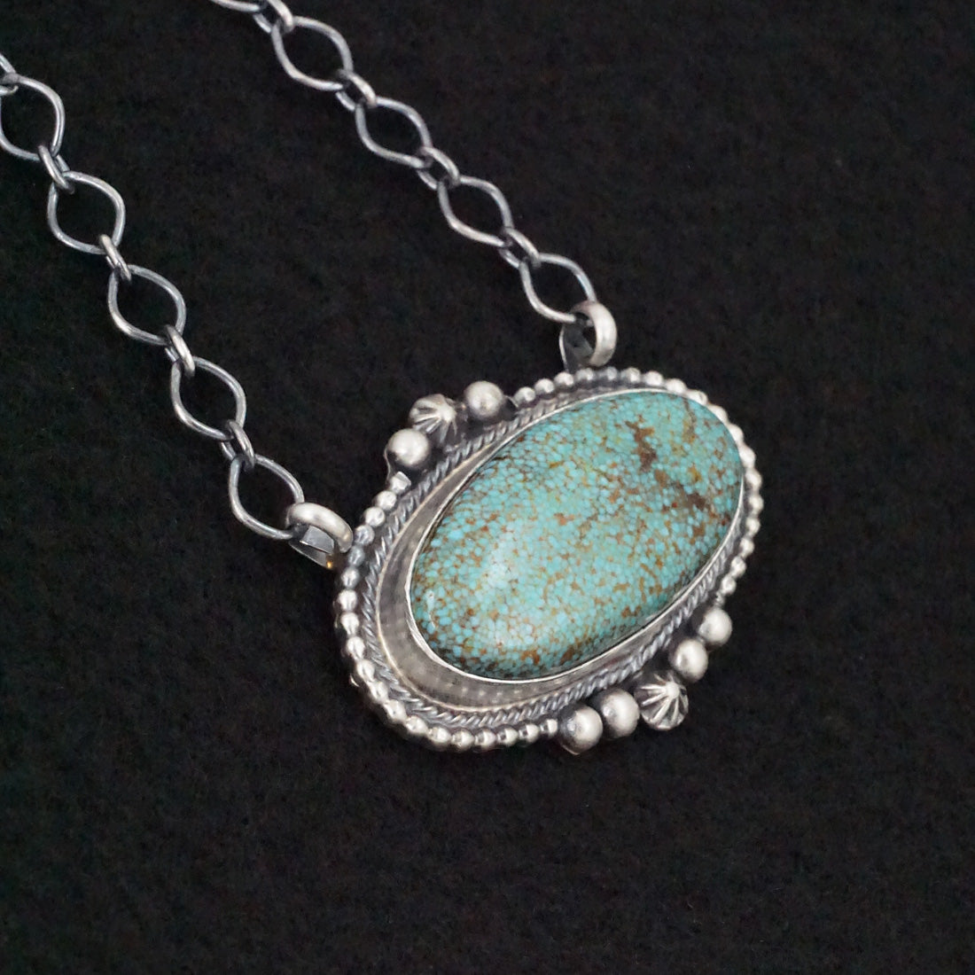 Randy Billy Turquoise & Sterling Silver Necklace