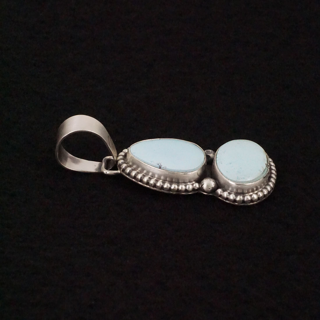 Bobby Johnson Turquoise & Sterling Silver Pendant