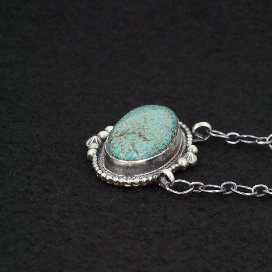 Randy Billy Turquoise & Sterling Silver Necklace