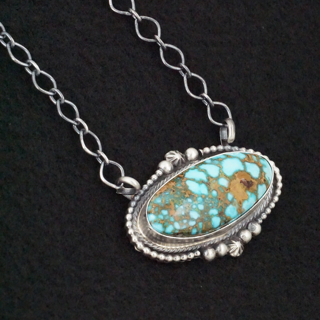 Randy Billy Turquoise & Sterling Silver Necklace