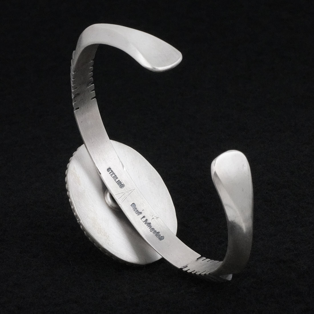 Paul Livingston White Buffalo & Sterling Silver Bracelet