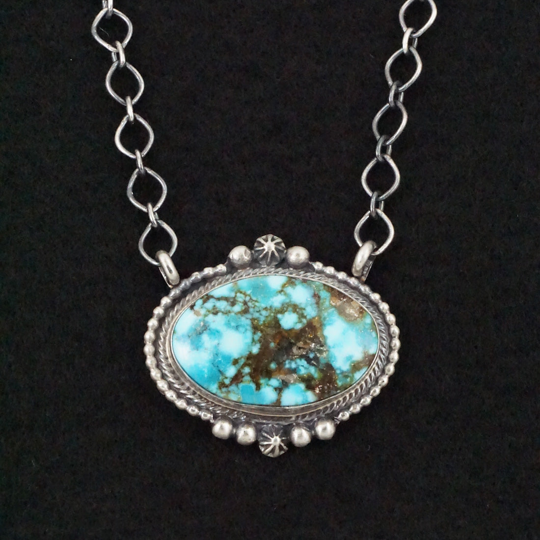 Randy Billy Turquoise & Sterling Silver Necklace