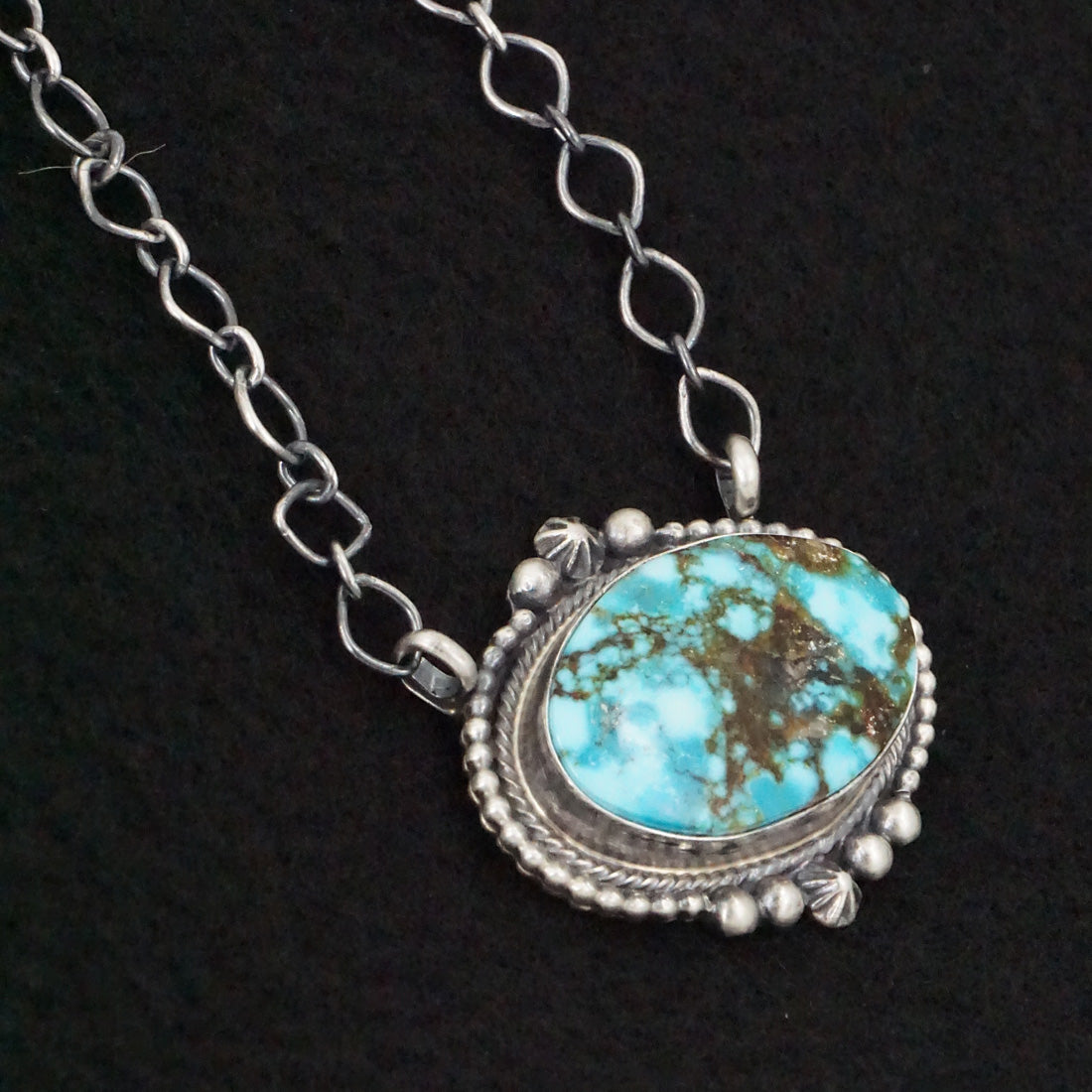 Randy Billy Turquoise & Sterling Silver Necklace