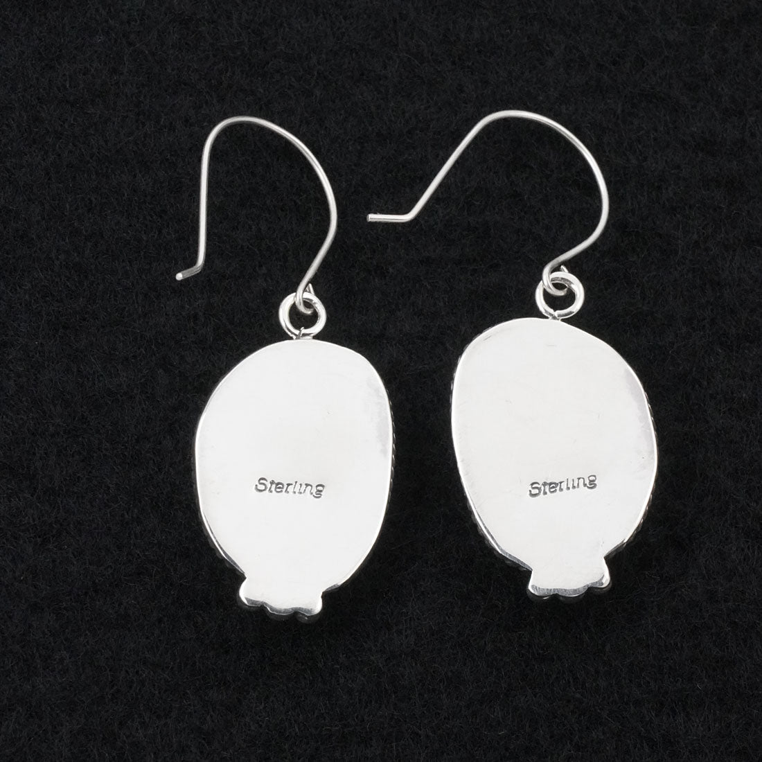 Rosemary Saunders Turquoise & Sterling Silver Earrings