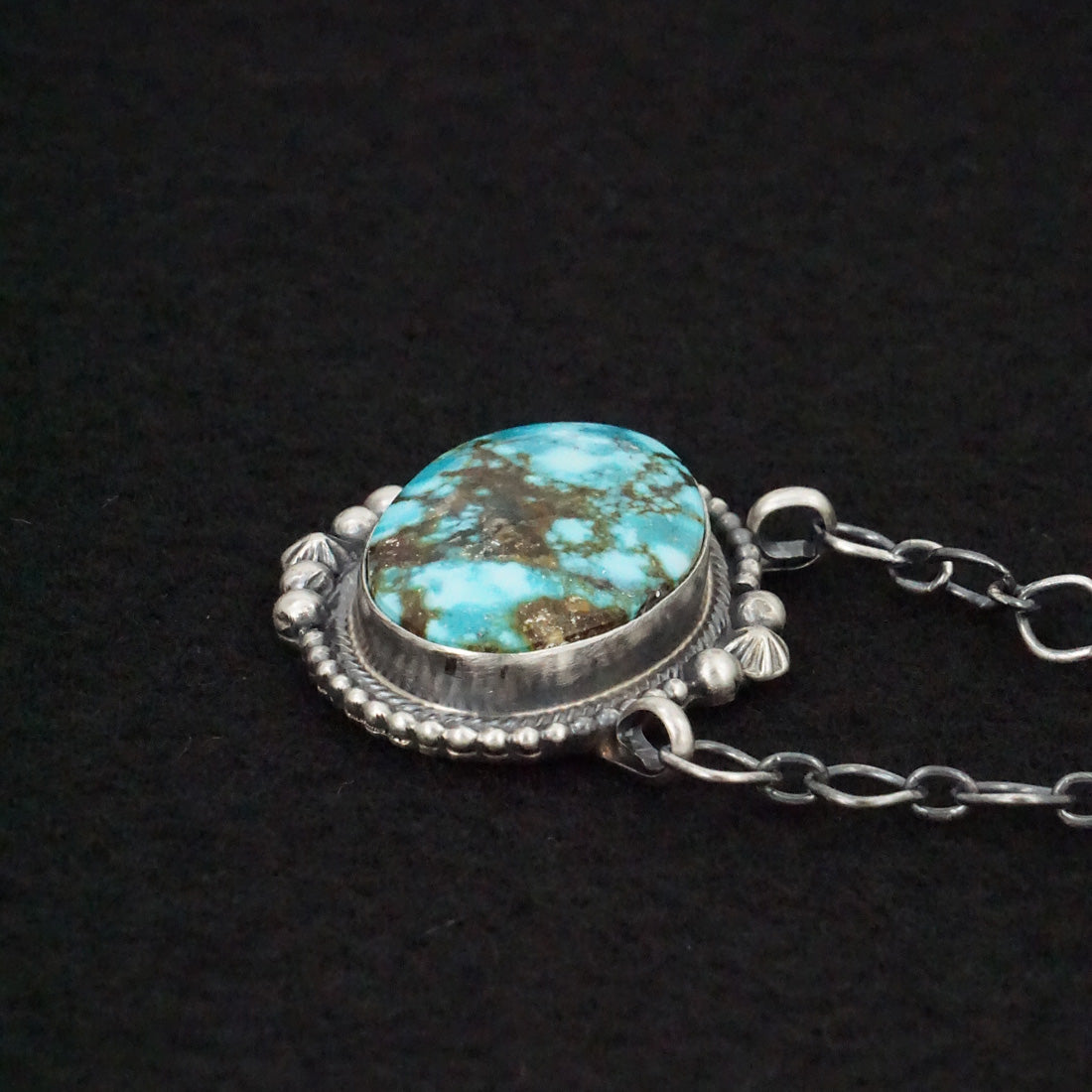 Randy Billy Turquoise & Sterling Silver Necklace