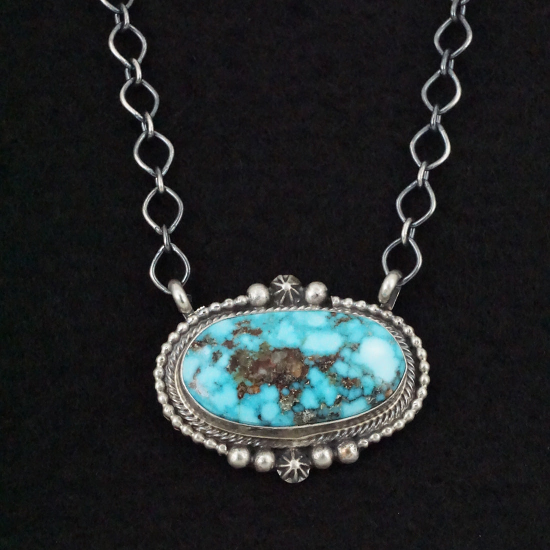 Randy Billy Turquoise & Sterling Silver Necklace