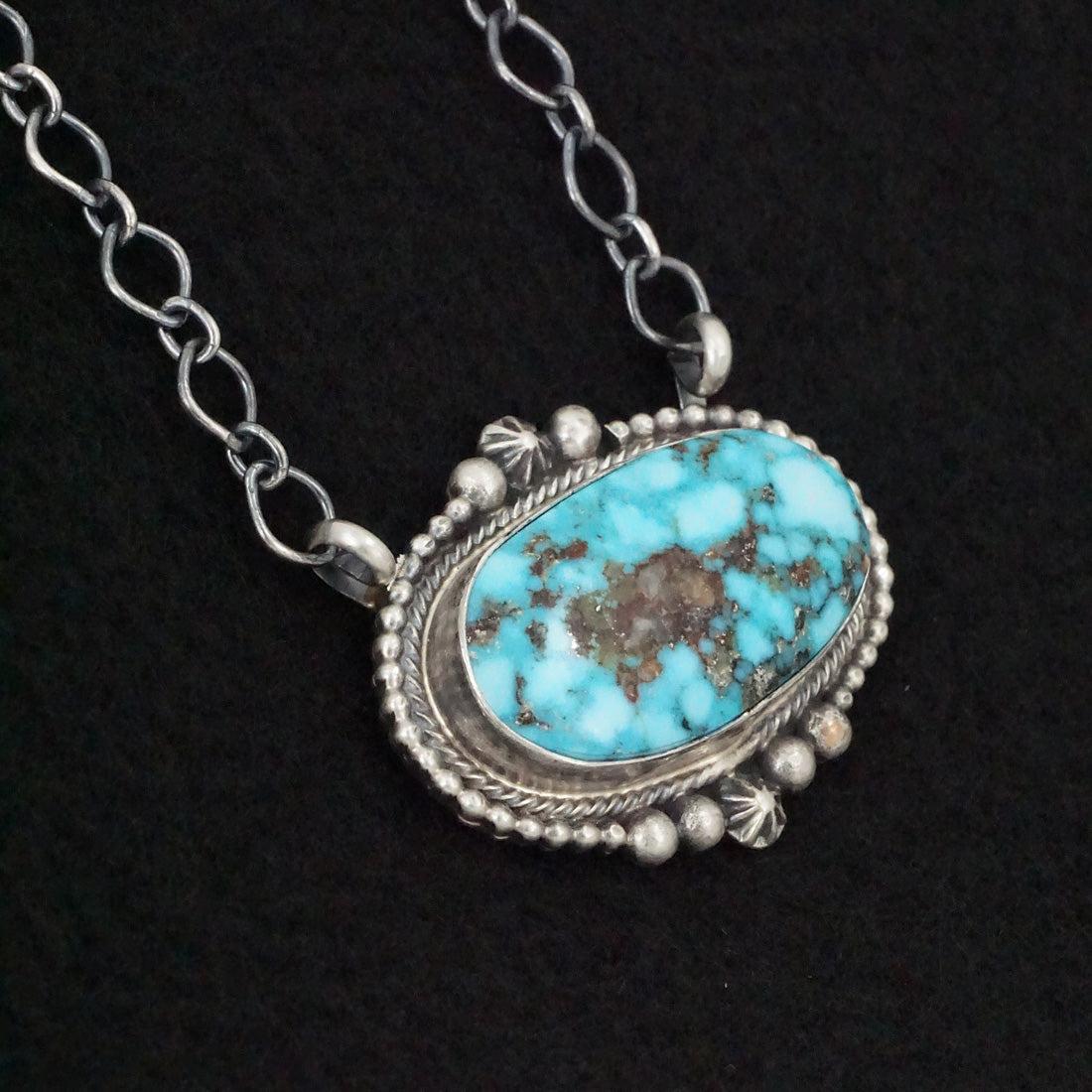 Randy Billy Turquoise & Sterling Silver Necklace