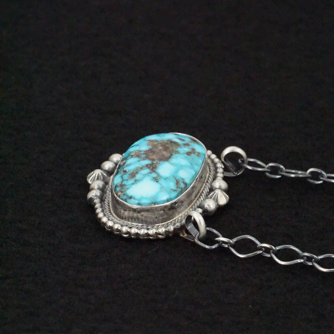 Randy Billy Turquoise & Sterling Silver Necklace