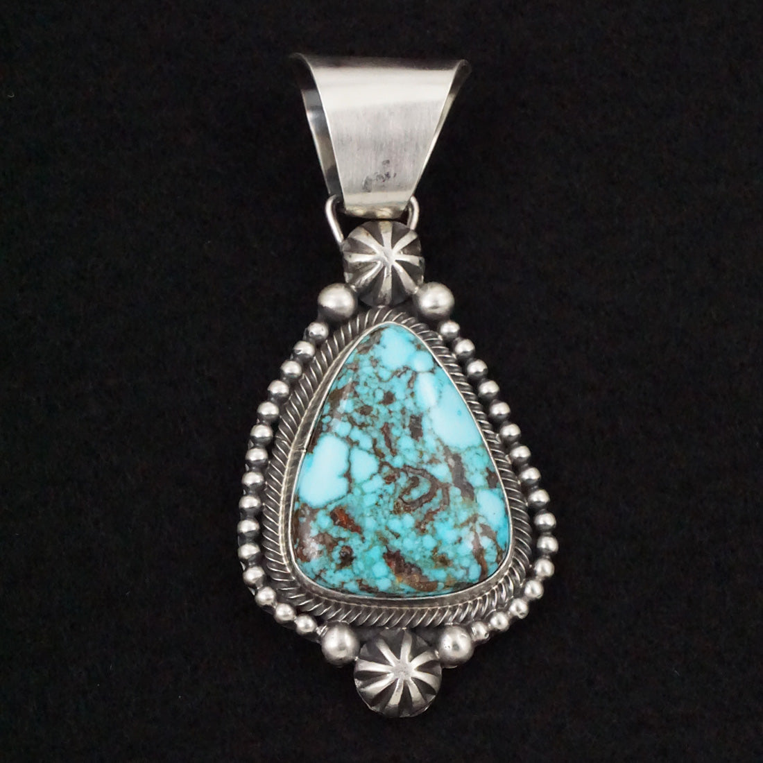 Darrin Livingston Turquoise & Sterling Silver Pendant