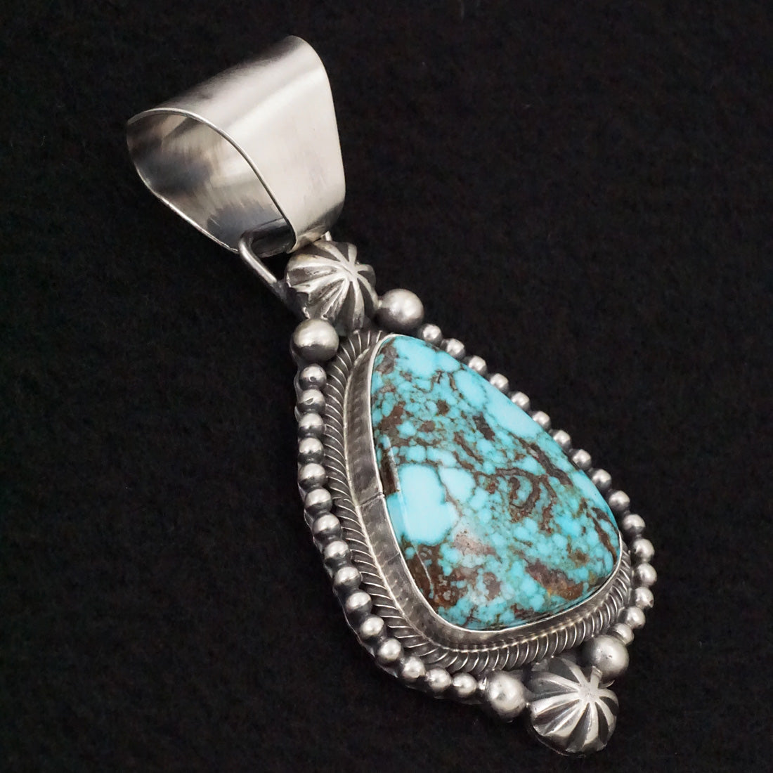 Darrin Livingston Turquoise & Sterling Silver Pendant