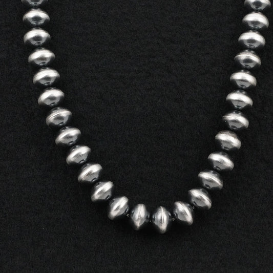 Crystal Haley Sterling Silver Navajo Pearl Necklace 20"