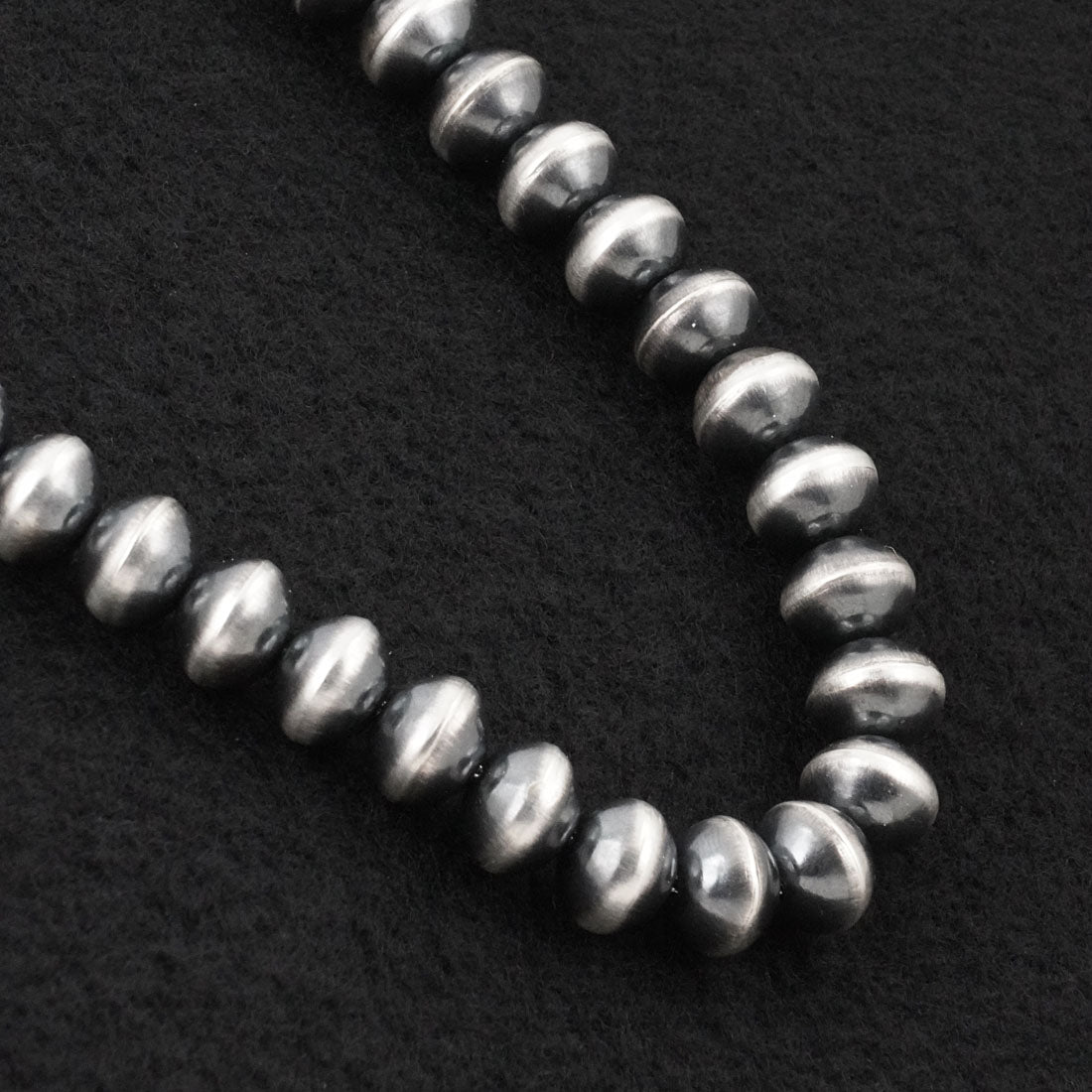 Crystal Haley Sterling Silver Navajo Pearl Necklace 20"