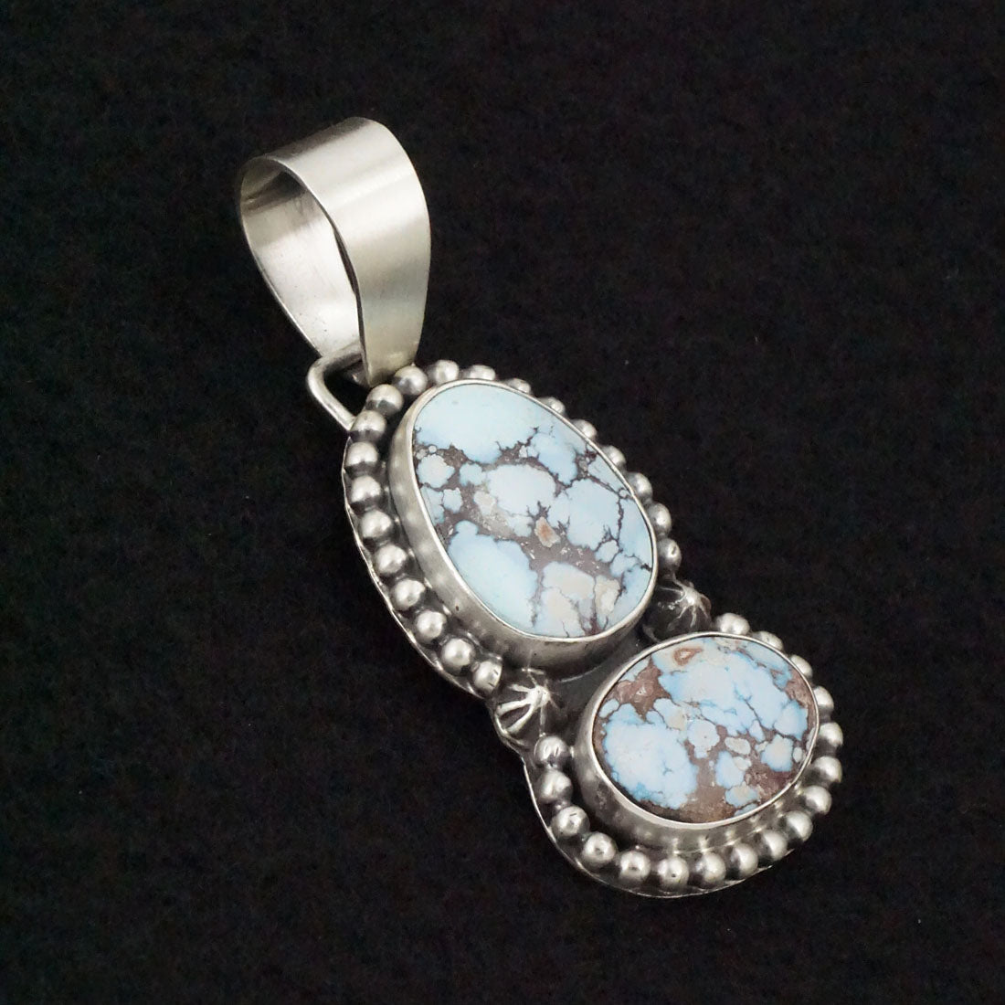 Bobby Johnson Turquoise & Sterling Silver Pendant