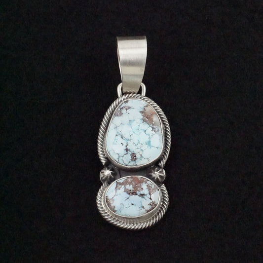 Bobby Johnson Turquoise & Sterling Silver Pendant