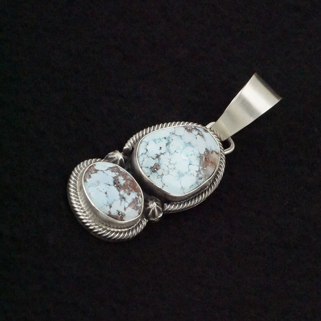 Bobby Johnson Turquoise & Sterling Silver Pendant