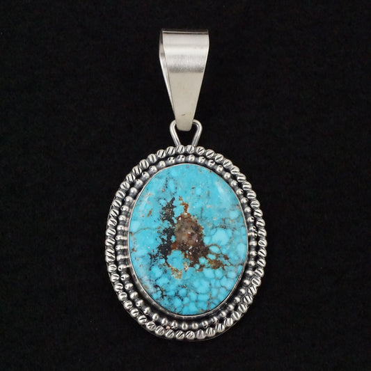 Daniel Benally Turquoise & Sterling Silver Pendant