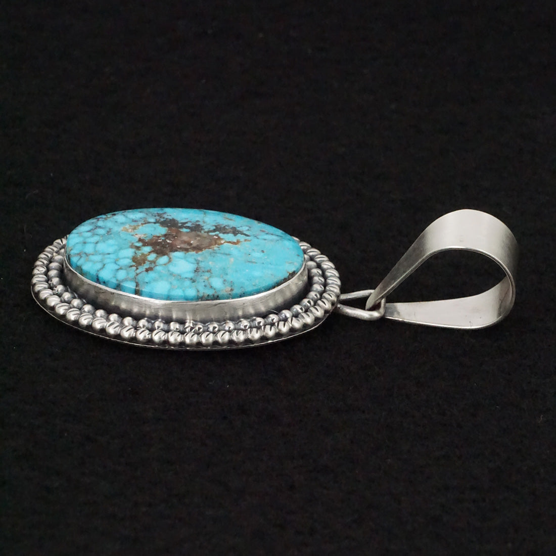 Daniel Benally Turquoise & Sterling Silver Pendant