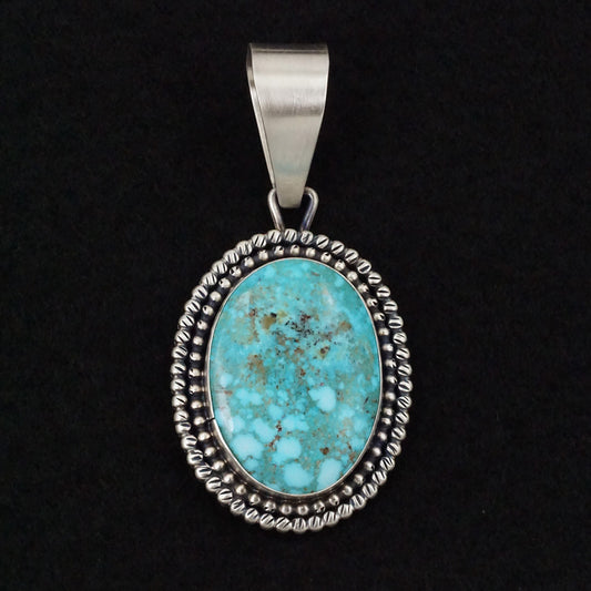 Daniel Benally Turquoise & Sterling Silver Pendant