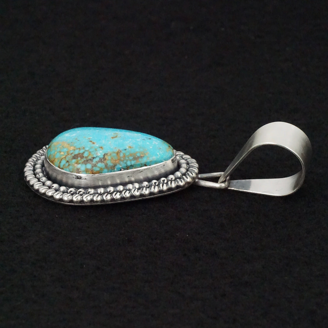 Daniel Benally Turquoise & Sterling Silver Pendant