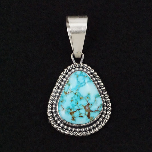 Daniel Benally Turquoise & Sterling Silver Pendant