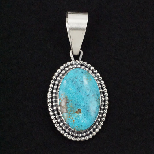 Daniel Benally Turquoise & Sterling Silver Pendant