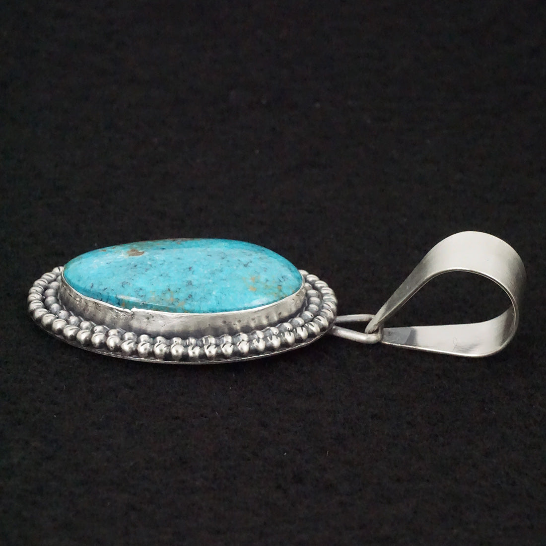 Daniel Benally Turquoise & Sterling Silver Pendant