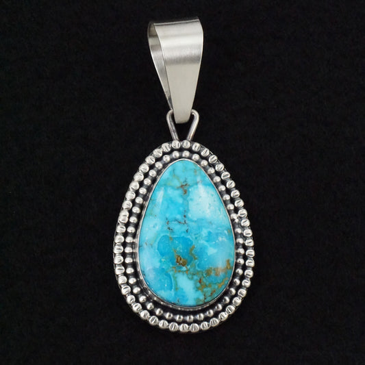 Daniel Benally Turquoise & Sterling Silver Pendant