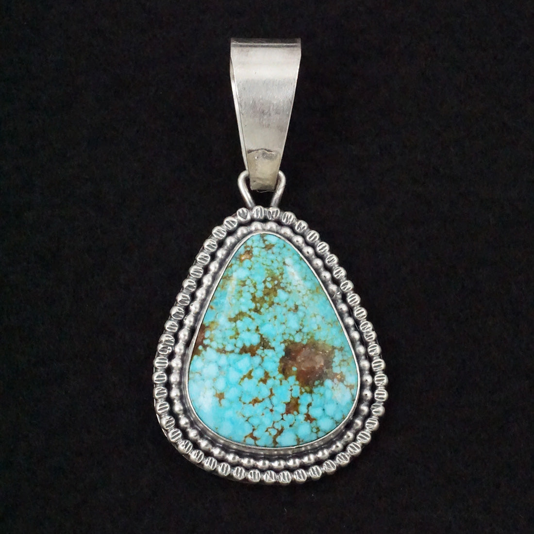 Daniel Benally Turquoise & Sterling Silver Pendant