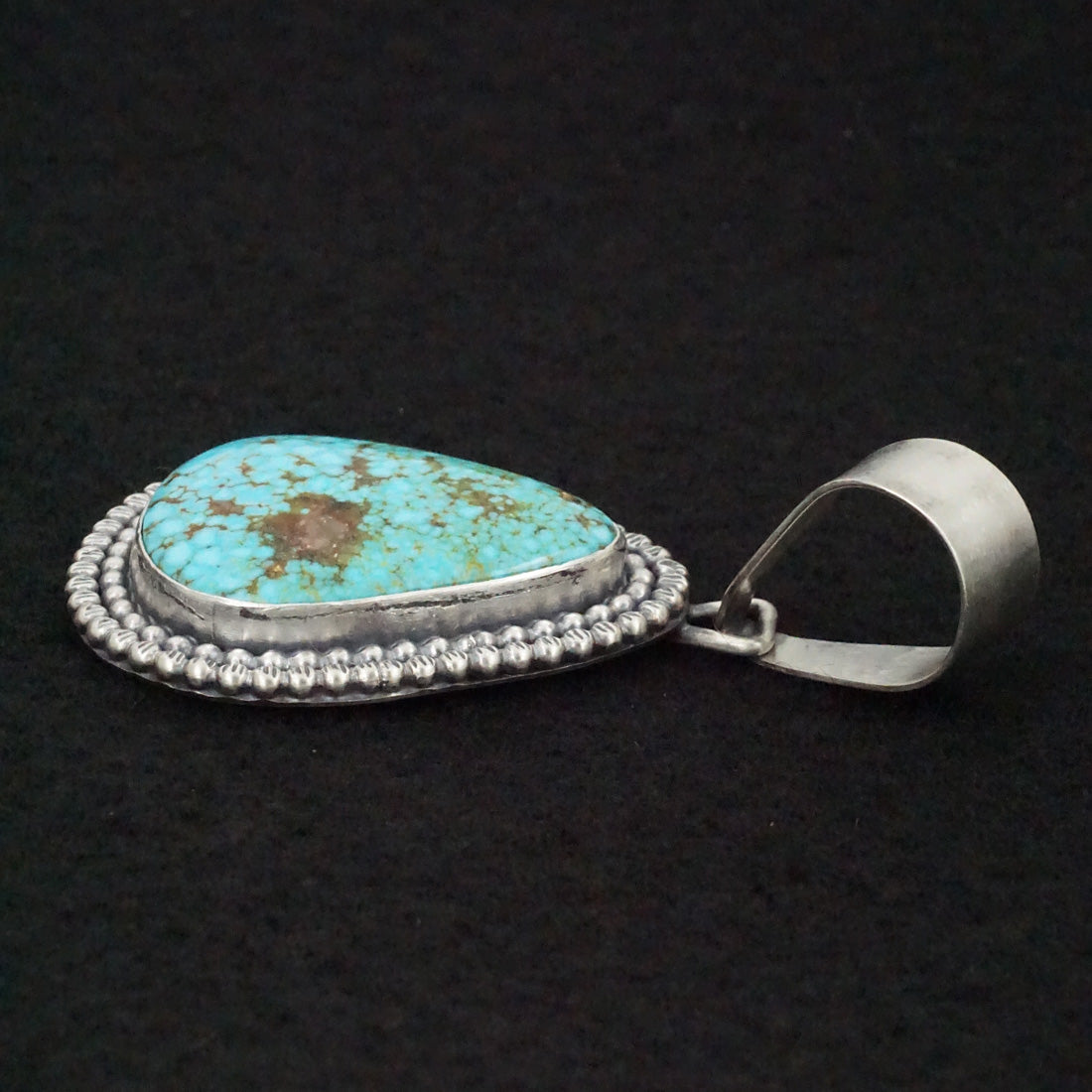 Daniel Benally Turquoise & Sterling Silver Pendant