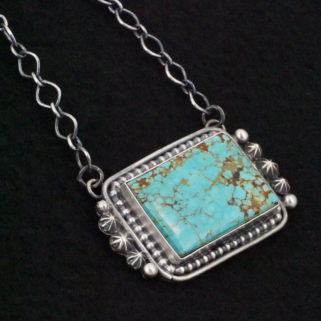 Darrin Livingston Turquoise & Sterling Silver Necklace