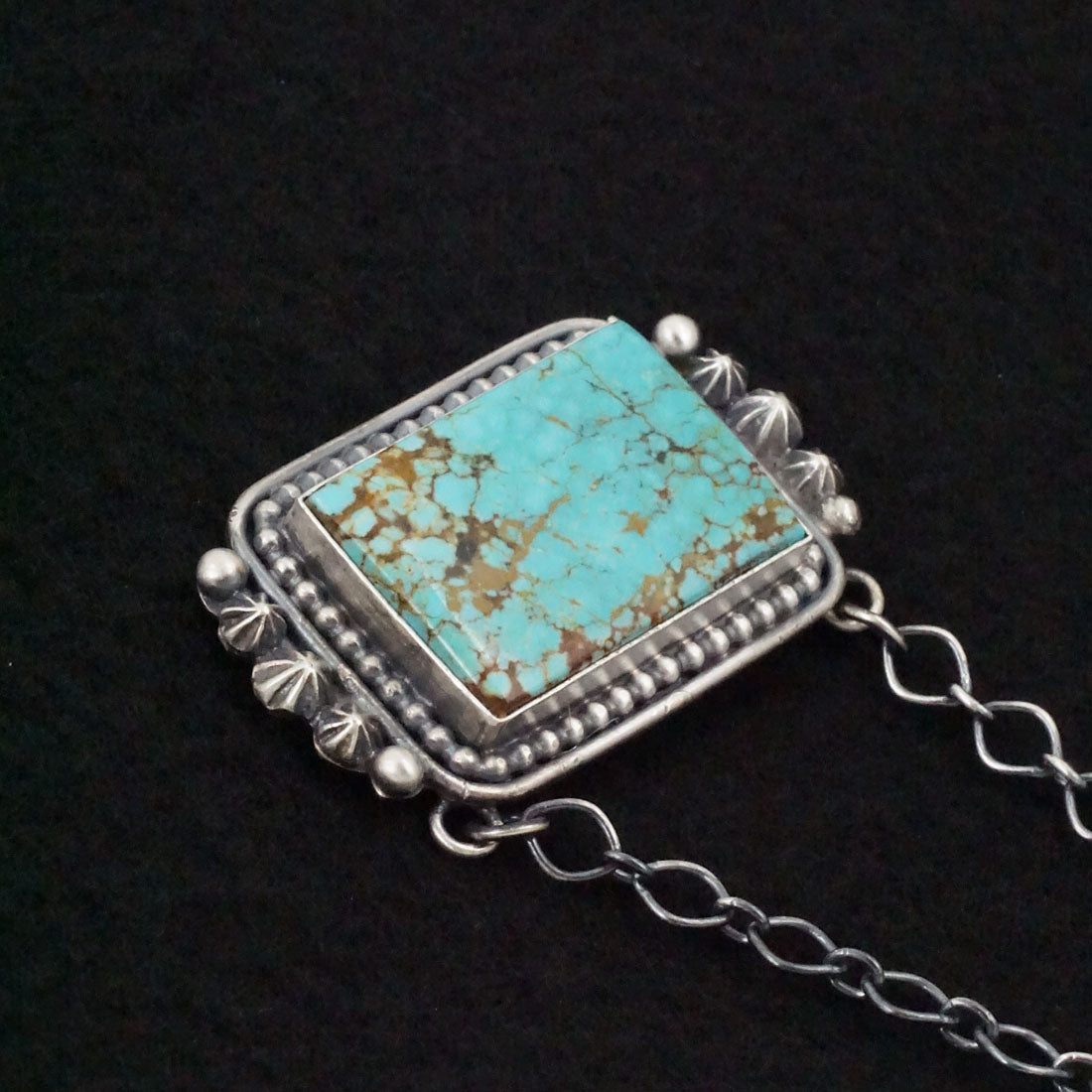 Darrin Livingston Turquoise & Sterling Silver Necklace