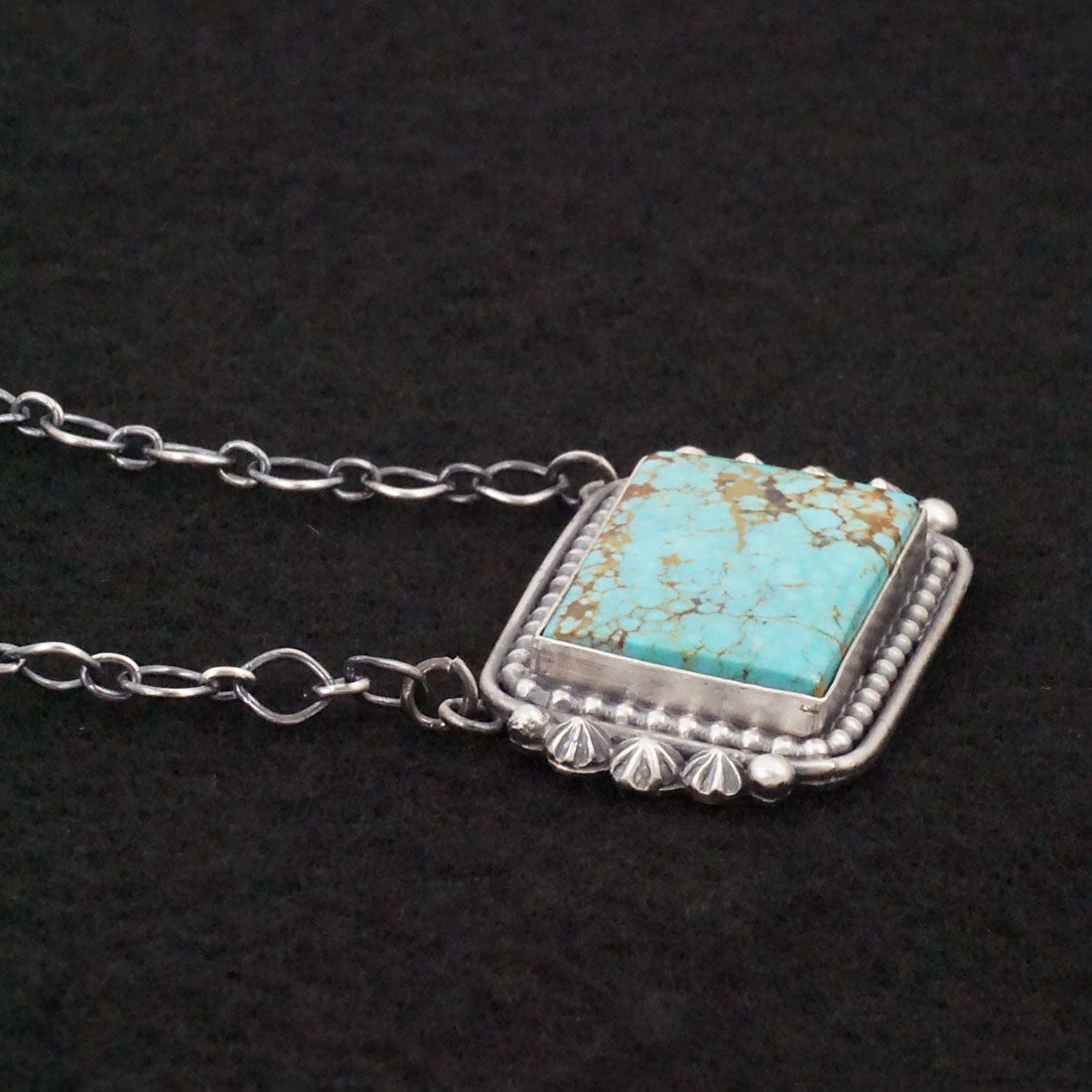 Darrin Livingston Turquoise & Sterling Silver Necklace