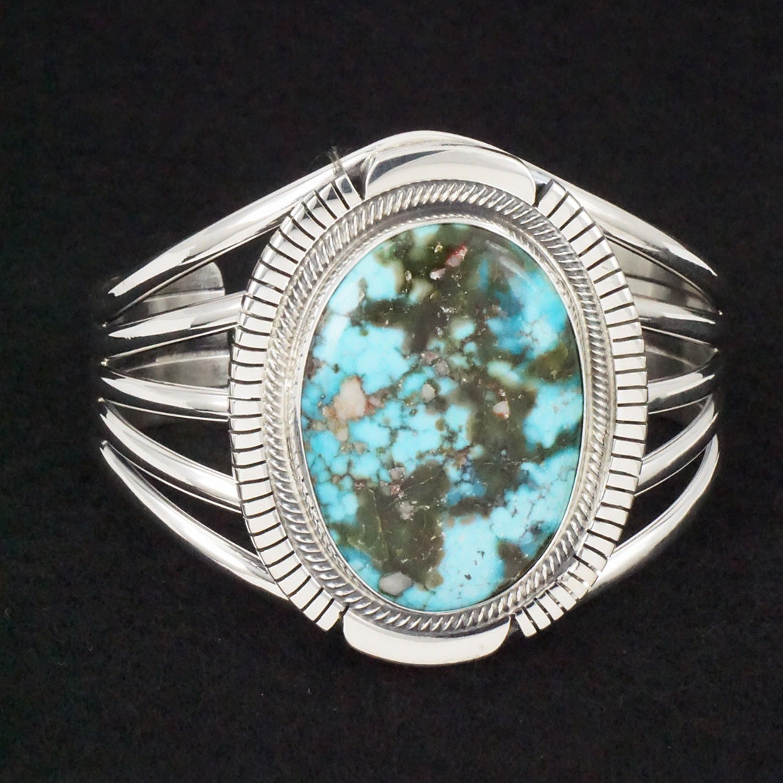 Thomas Francisco Turquoise & Sterling Silver Bracelet